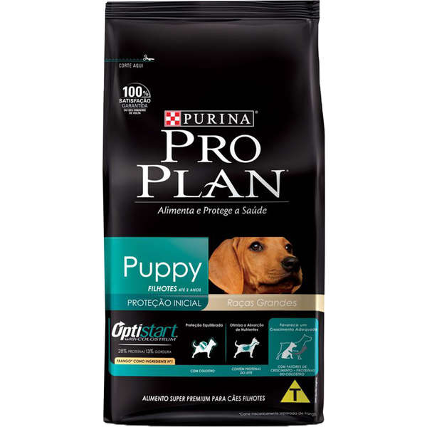 Ração Pro Plan Cães Raças Grandes Filhotes Frango - 15 Kg