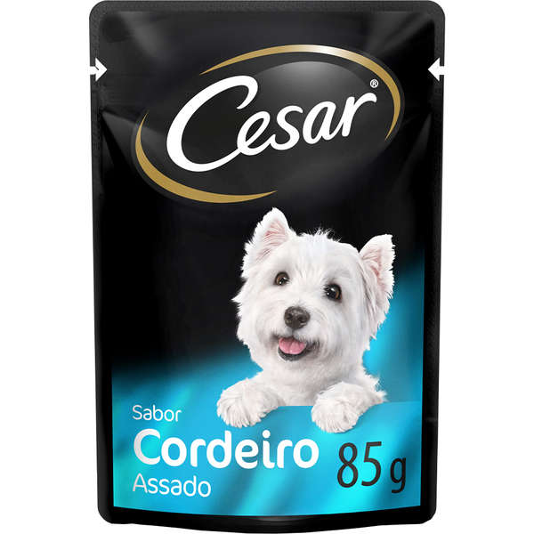 Sachê Cesar Cães Adultos Cordeiro - 85g