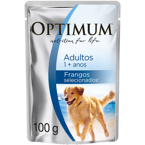 Sachê Optimum Cães Adultos Frango - 100g