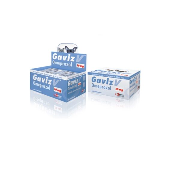 Protetor Gástrico Gaviz-V Omeprazol Agener União BLISTER com 10 comprimidos - 10mg - Image 2